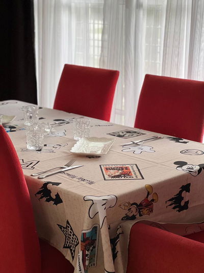 Mantel animado Mickey beige