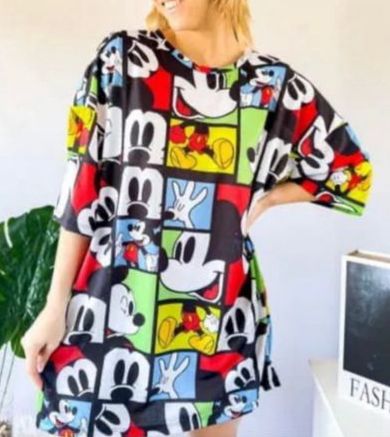 Remeron mickey cuadros spum talle 6