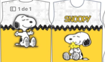 Remeron snoopy spum talle 6