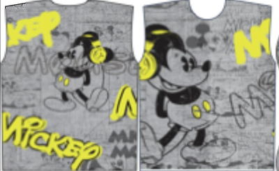 Remeron mickey gris spum talle 6
