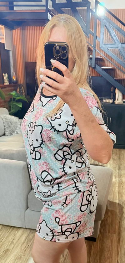 Pijama morley kitty flores talle 7