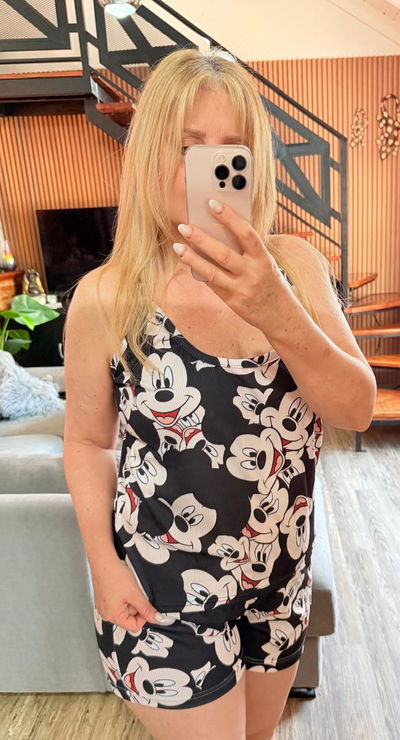 Pijama morley musculosas mickey talle 8