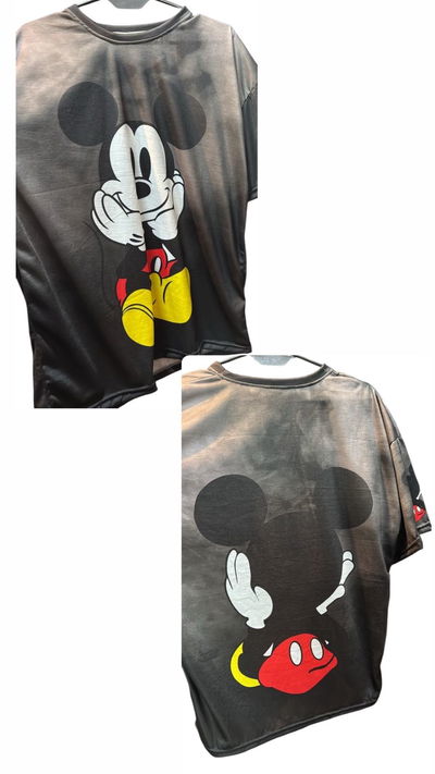 Remeron mickey batik negro spum talle 6