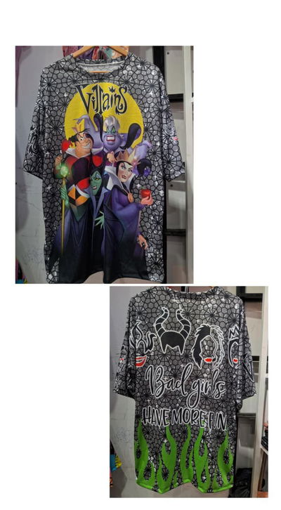 Remeron villanos disney spum talle 6