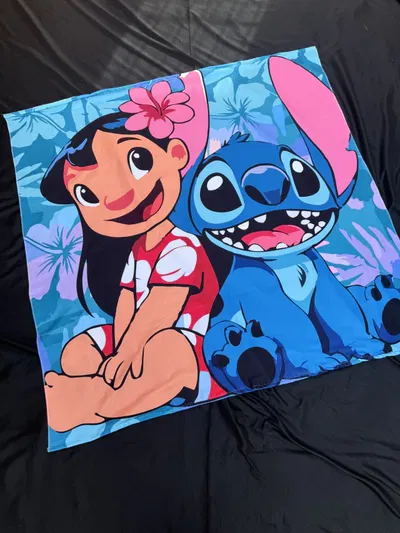 Maxi toallon lilo y stitch