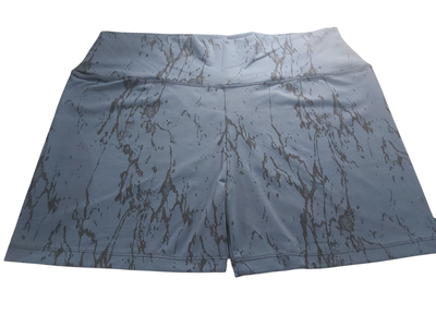 Biker lycra negra/ gris talle 10