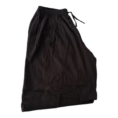 Short lino negro talle 9