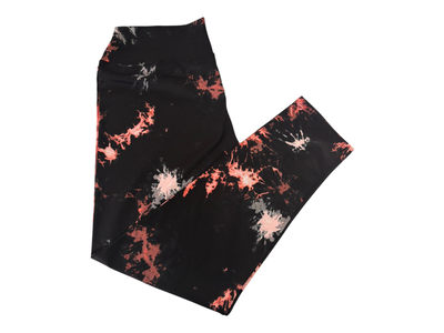 Calza lycra oxido/negra talle 10