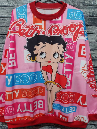Buzo betty boop rosa
