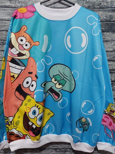Buzo bob esponja y amigos 