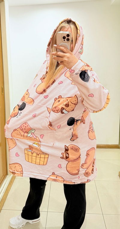 Buzo capibara plus size
