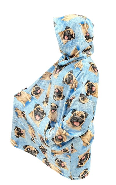 Buzo manta perrito beige plus size