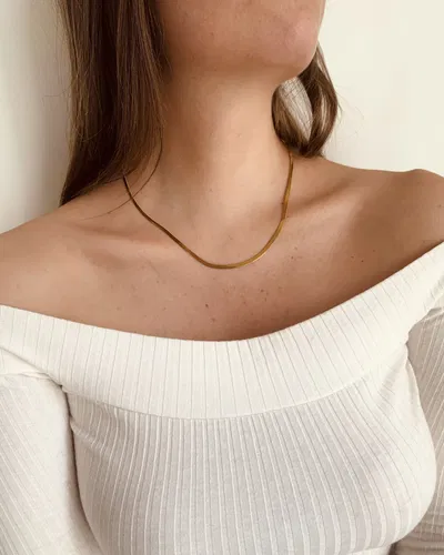 Collar Snake 45/50cm Gold