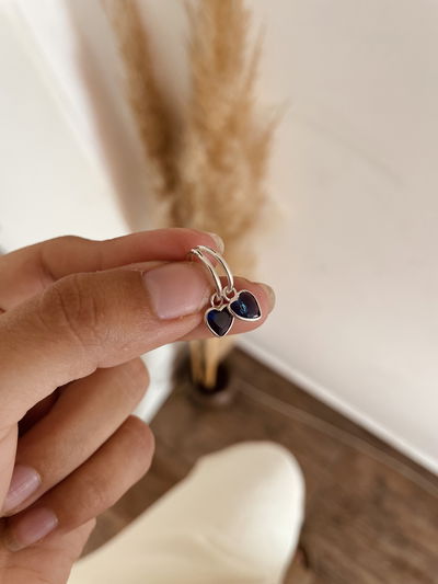 Argollas Lovely Azul