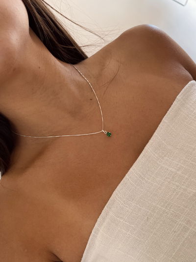 Collar Tanes Verde S