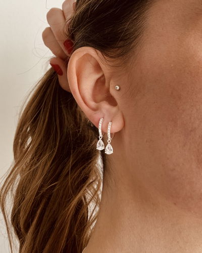 Argollas Gota Cubic