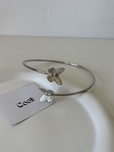 Brazalete de mariposas (de metal)