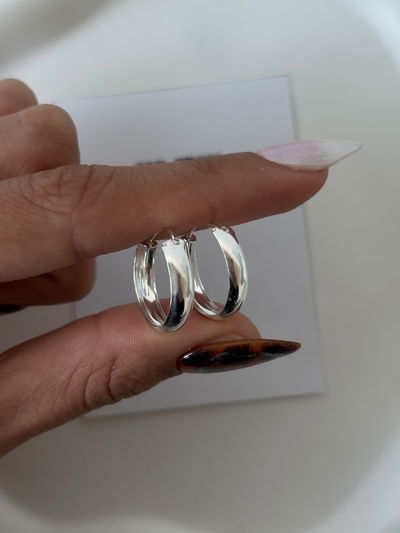 Argollas clásicas cubanas (20mm) 
