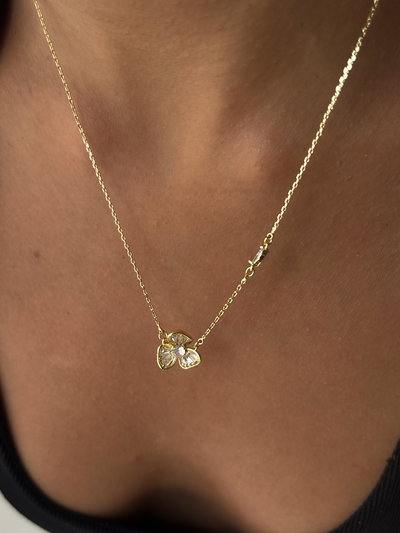 Collar flor cubics