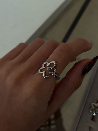 Anillo Flowers (regulable) 