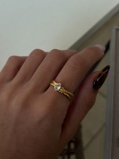 Anillo Serenne (talle 17)
