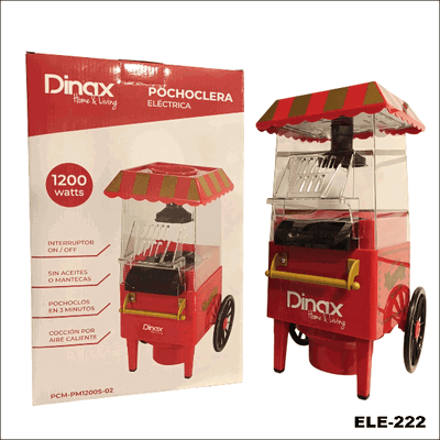 POCHOCLERA ELECTRICA CARRITO DE FERIA DINAX