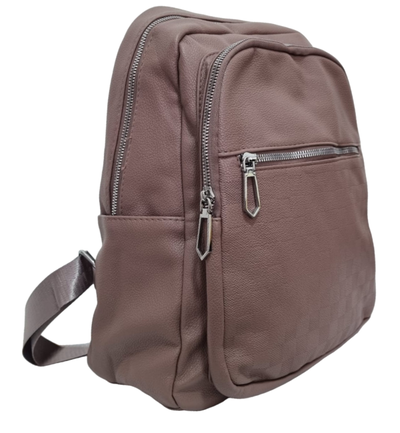 MOCHILA ECO CUERO BAIDE ROSA VIEJO