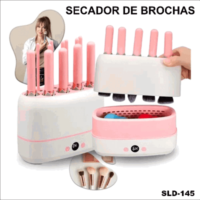 MAQUINA SECADORA DE BROCHAS MAQUILLAJE BR-25017