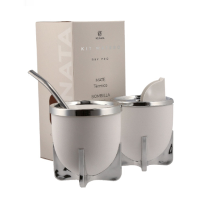 SET YERBERA Y MATE CON BOMBILLA REY PRO
