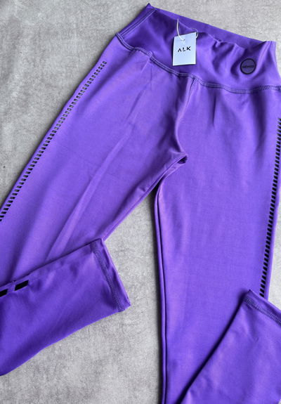 Calza NW violeta efec engomado 