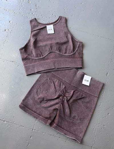 Set Busty marron
