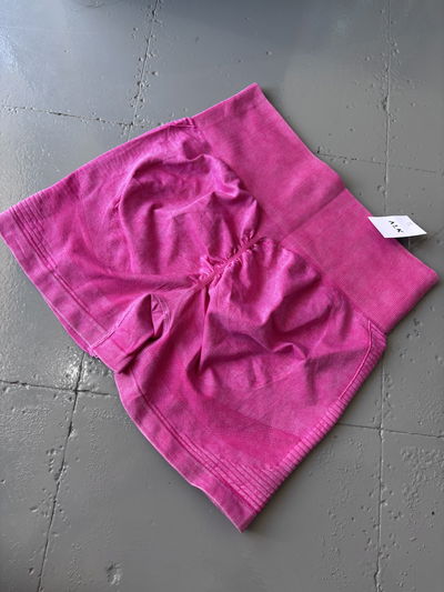 Short Afro fucsia