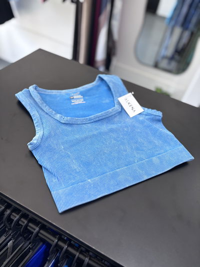 Crop top Loli turquesa 