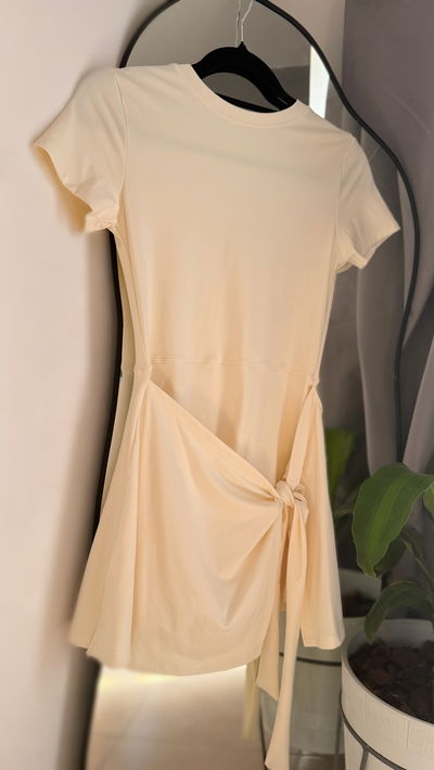 Vestido Aura natural 