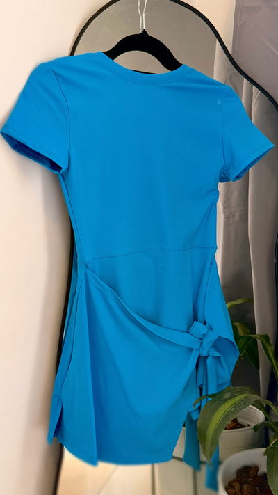 Vestido Aura turquesa 