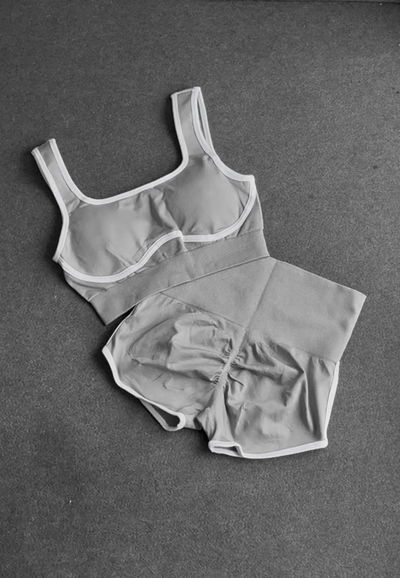  Set Calista gris claro 