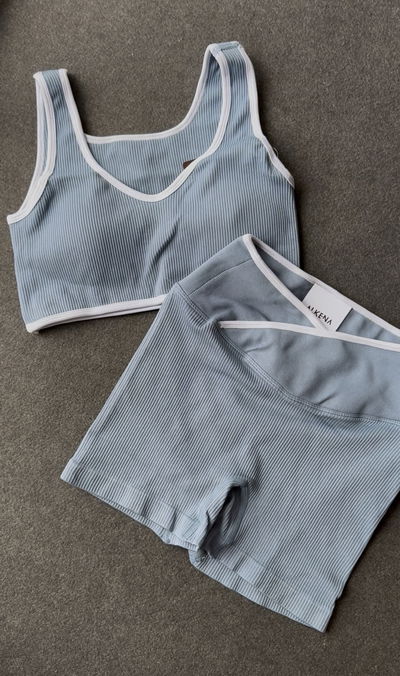  Set Porto celeste pastel