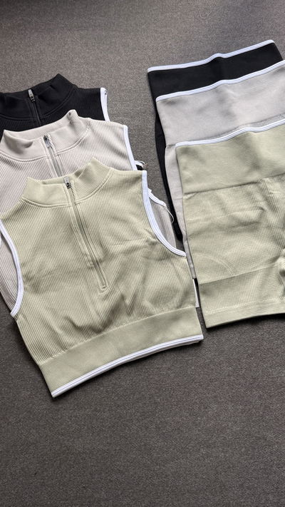  Set Malasia sin frunce gris 