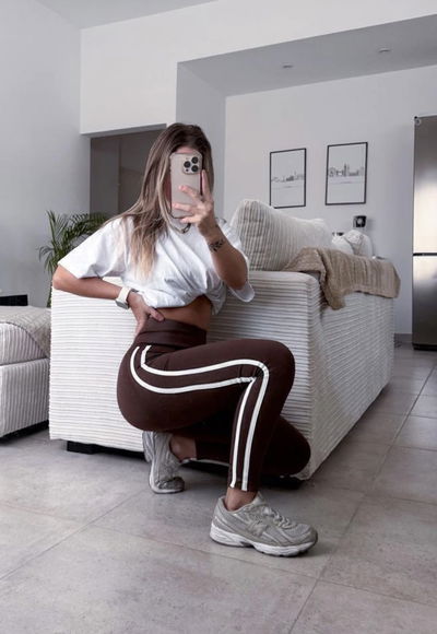  Legging Power marron