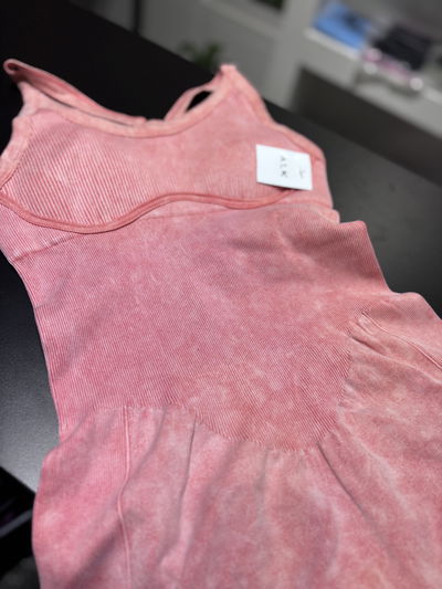 Catsuit Milán coral