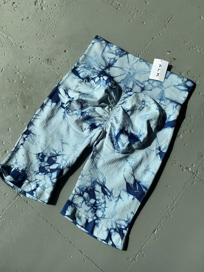Biker batik celeste 