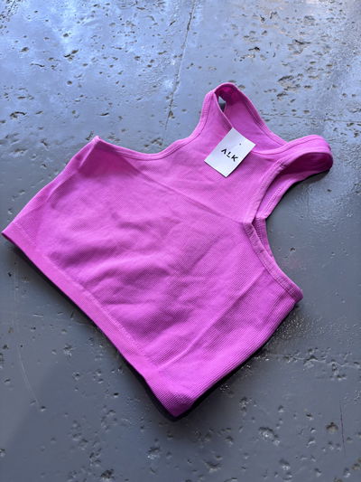  Crop top Aura fucsia
