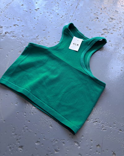  Crop top Aura verde