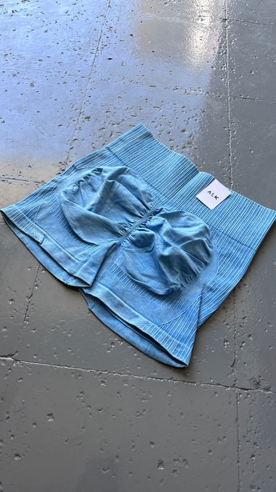 Short Milán turquesa 