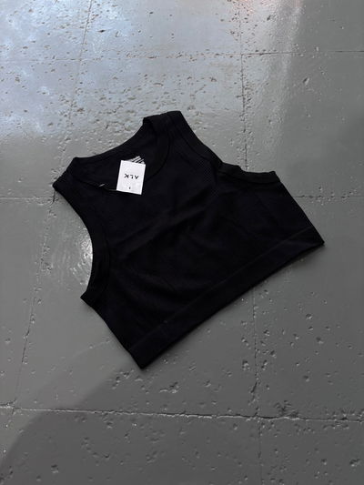  Crop top importado negro 