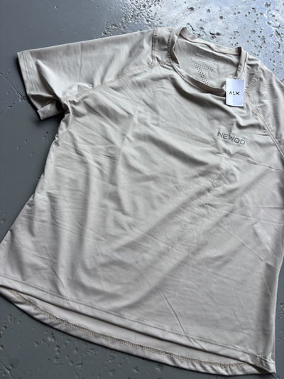 Remera láser Nw beige