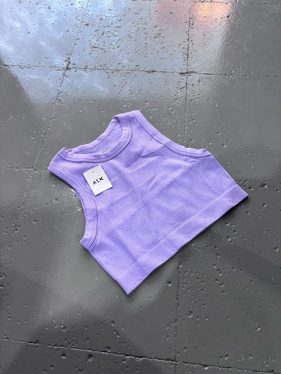  Crop top importado lila