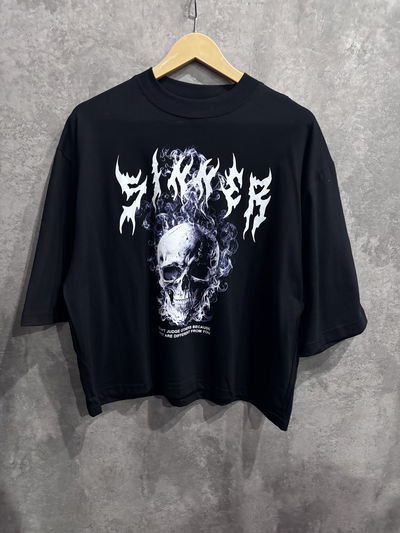 Remera boxy sinner 
