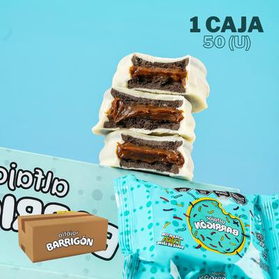 ALFAJOR BARRIGON PREMIUM BLANCO 70GRS 1 CAJA (50U)