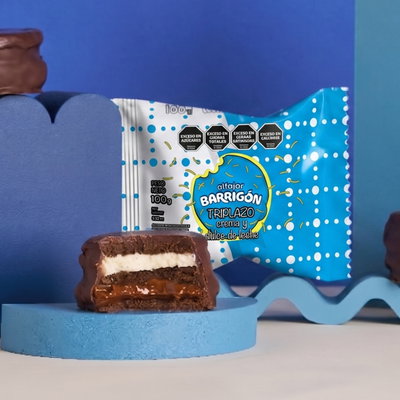 NUEVO BARRIGON TRIPLAZO DULCE DE LECHE Y CREMA